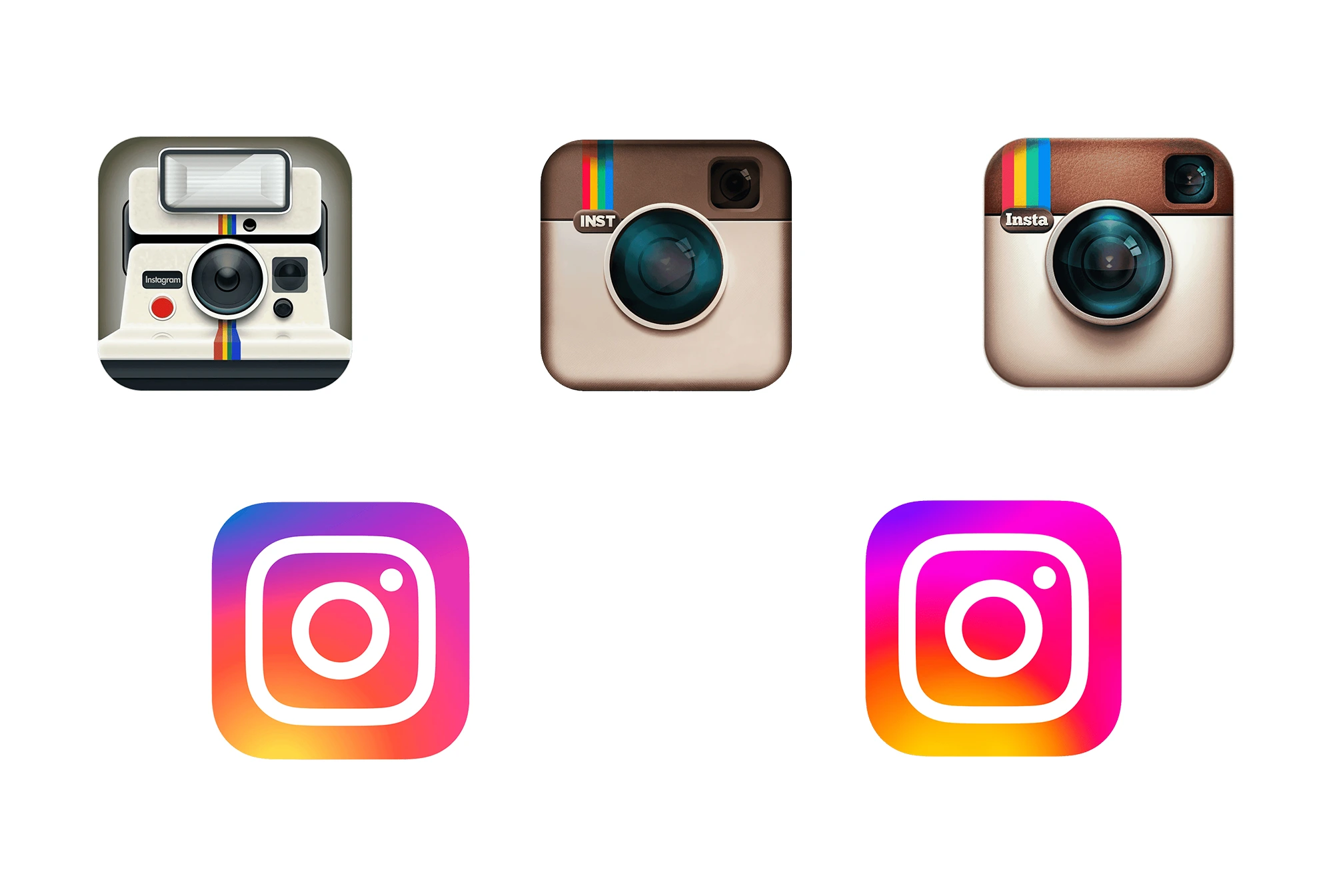 Instagram logo evolution